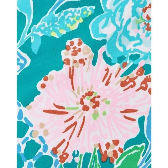 💚🌴 LILLY PULITZER 5&quot; Callahan Mid Rise Stretch Short with Pockets SIZE 2 NWT