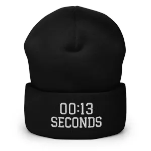 13 Seconds Chiefs Cuffed Beanie, Chiefs Grim Reaper Embroidered Knit Hat