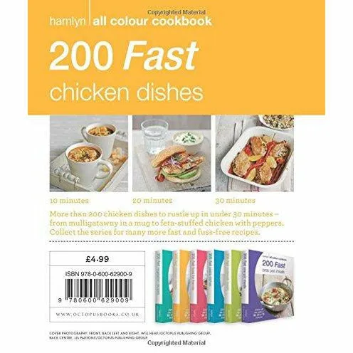 200 Fast Chicken Dishes: Hamlyn All Colour Cookbook (Hamlyn All Colour Cookery)