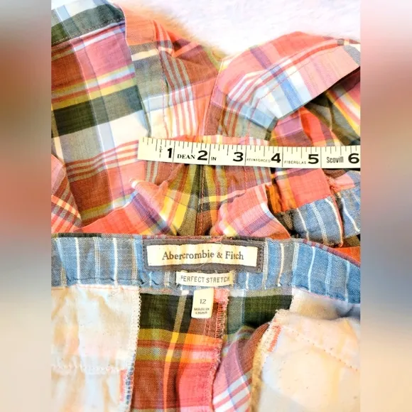 3 pack chino Abercrombie &amp;Fitch 'Perfect Stretch'  shorts