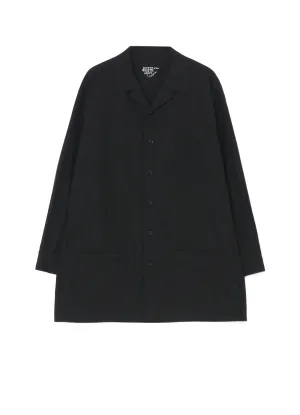 3-POCKET OPEN COLLAR SHIRT