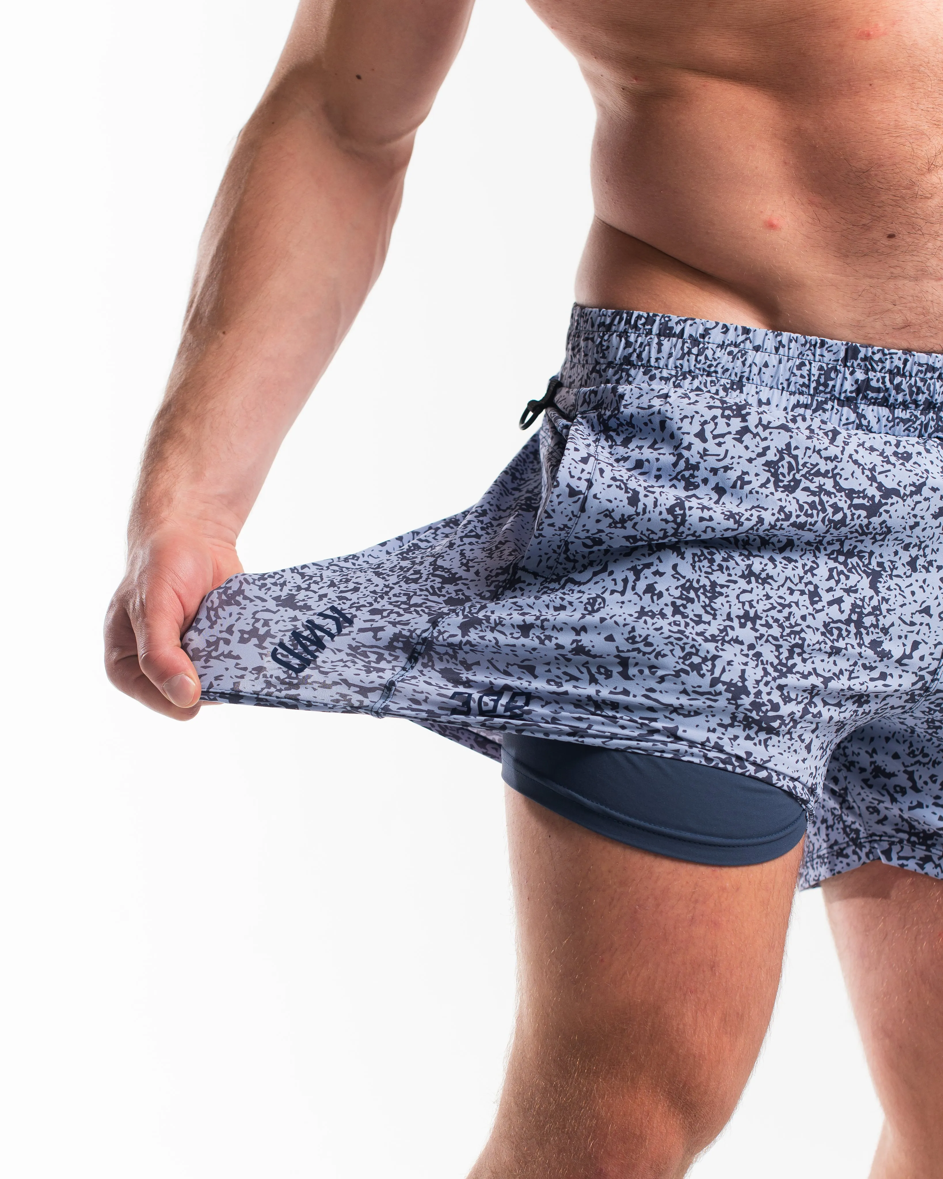 360Go 1Z KWD Shorts - Foggy Navy