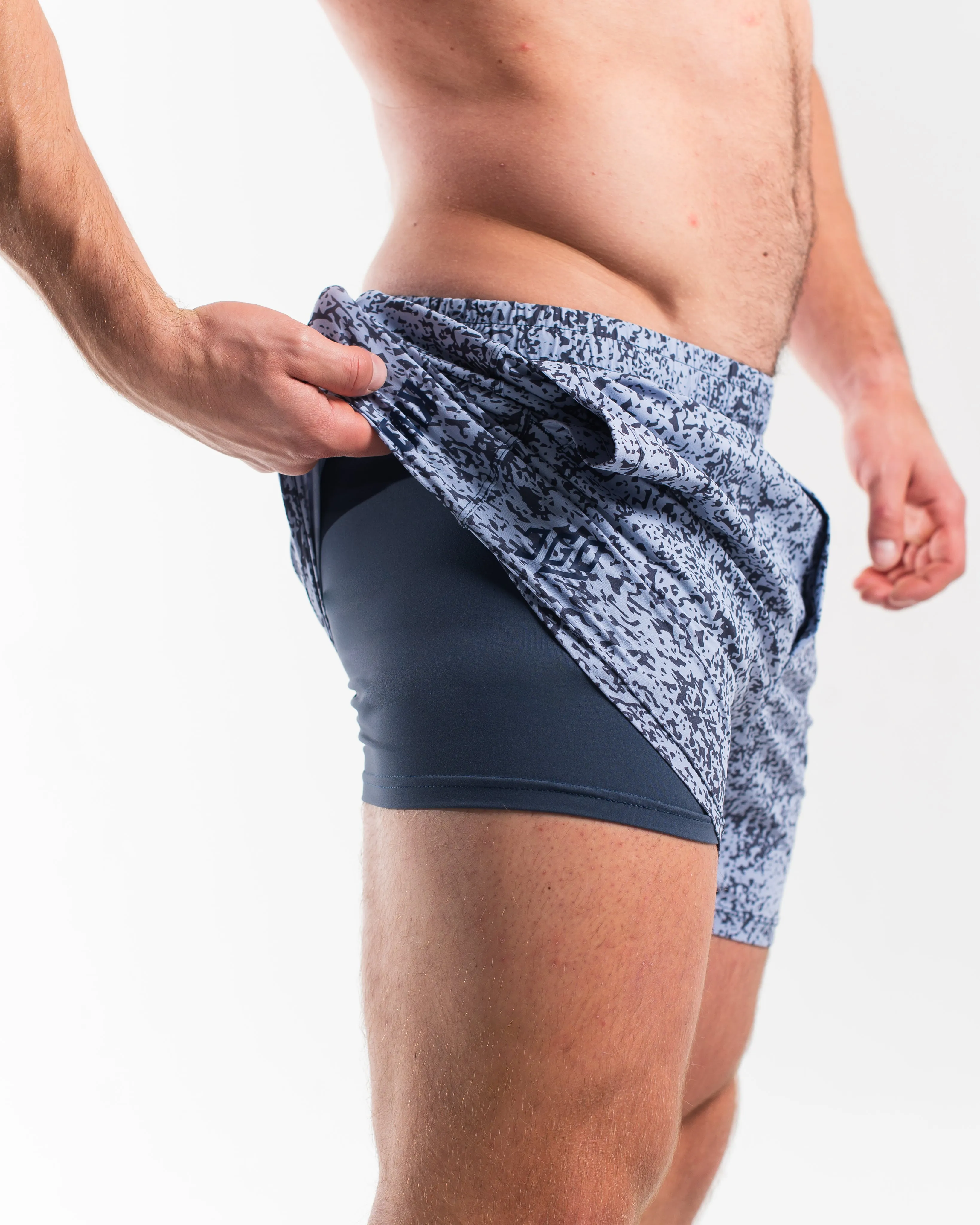 360Go 1Z KWD Shorts - Foggy Navy