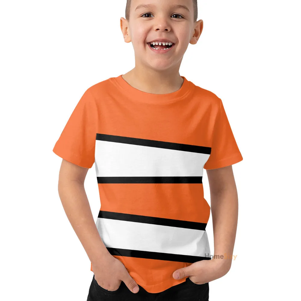 3D Finding Nemo Nemo Dad Custom Cosplay Costume Kid Tshirt QT210210Hf