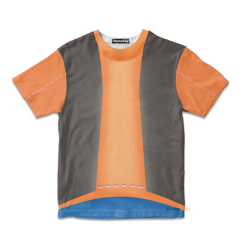 3D Goofy Custom Cosplay Costume Kid Tshirt QT207114Hf