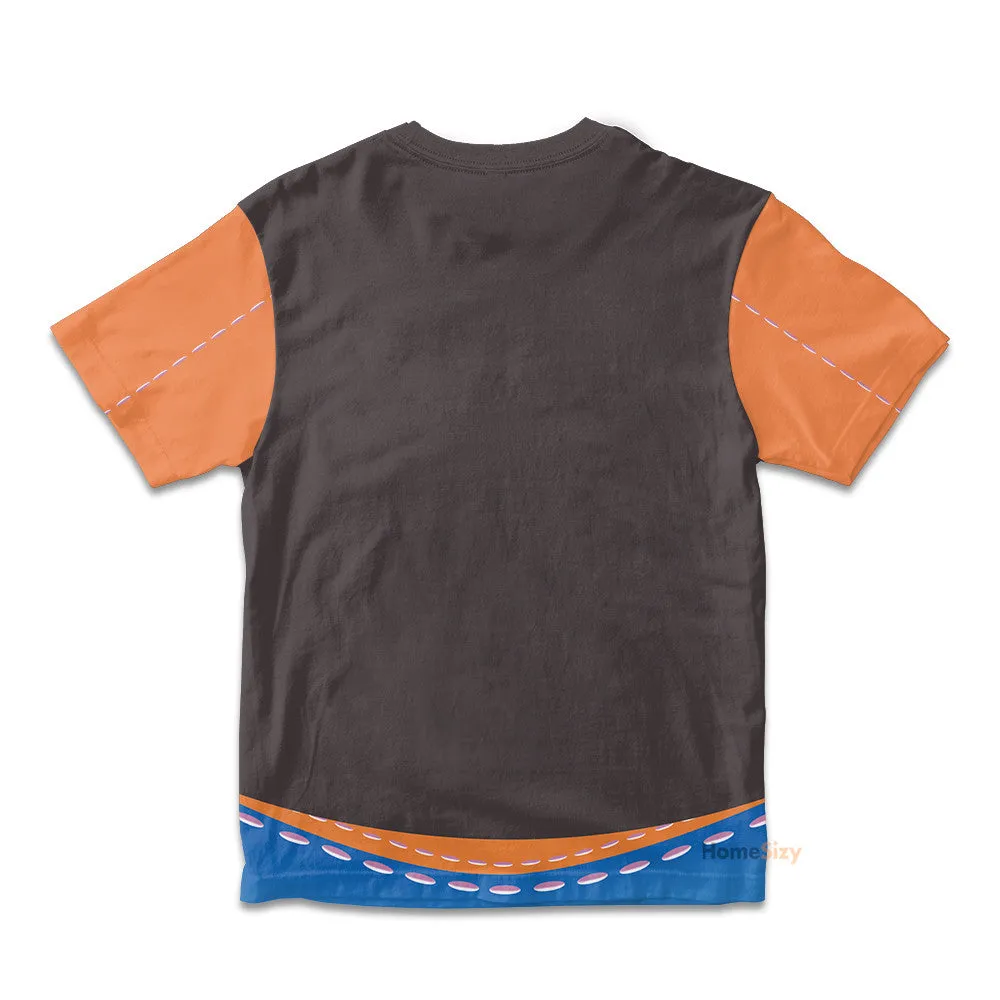 3D Goofy Custom Cosplay Costume Kid Tshirt QT207114Hf