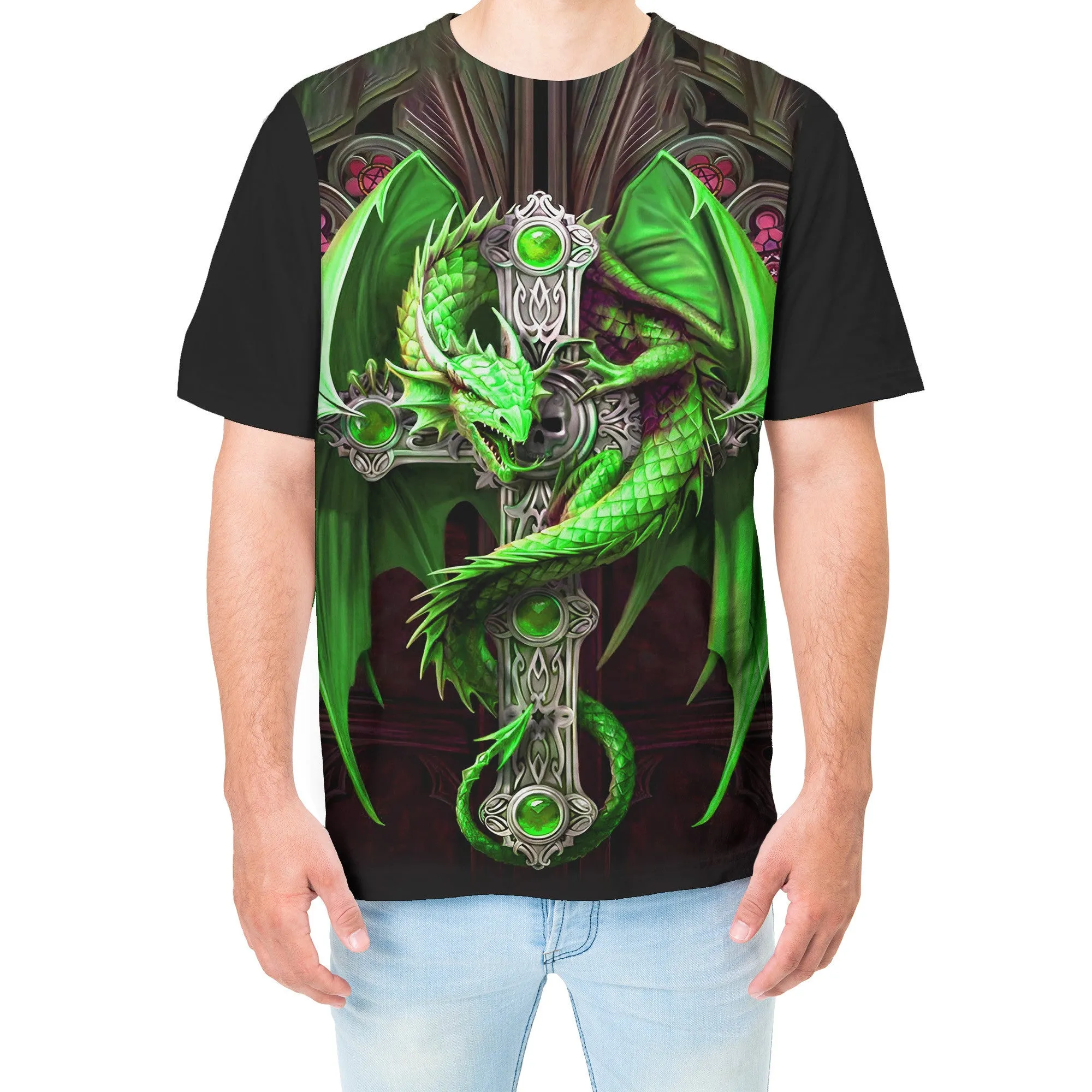 3D Green Dragon Kid Tshirt Sweatshirt QT306037Hc