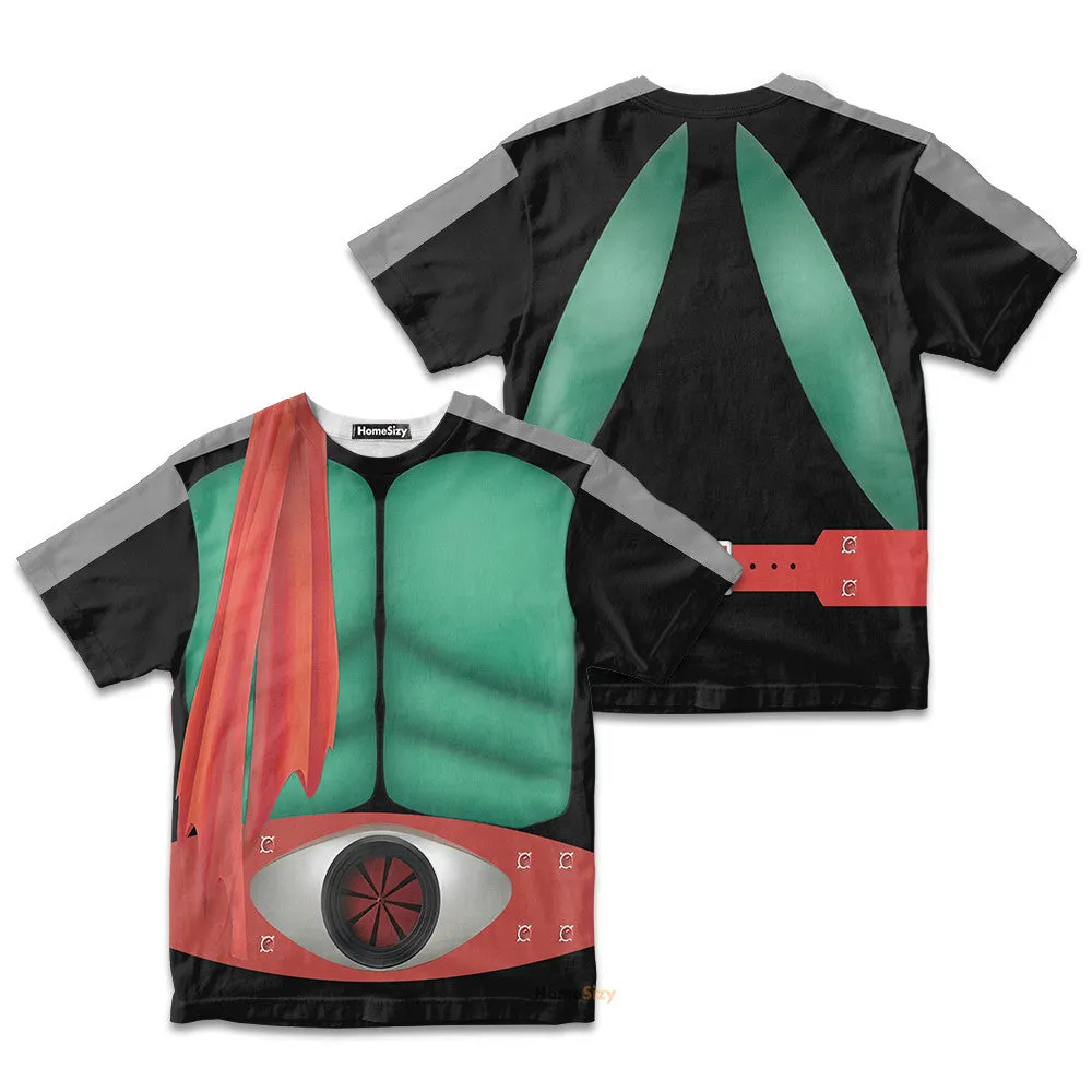 3D Kamen Rider ZKack RX 2 Custom Cosplay Costume Kid Tshirt QT305479Hg