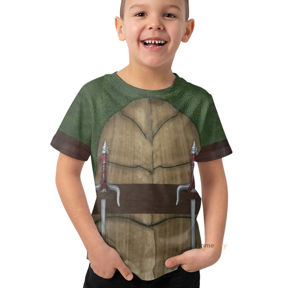 3D Raphael Raph TMNT Custom Cosplay Costume Kid Tshirt Ver1 QT209083Hf