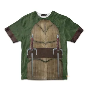 3D Raphael Raph TMNT Custom Cosplay Costume Kid Tshirt Ver1 QT209083Hf