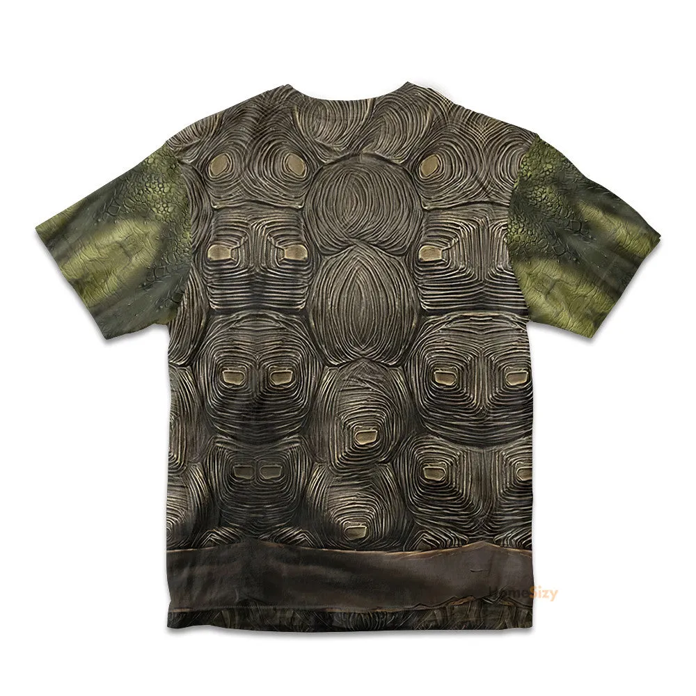 3D Raphael Raph TMNT Red Custom Cosplay Costume Kid Tshirt QT207292