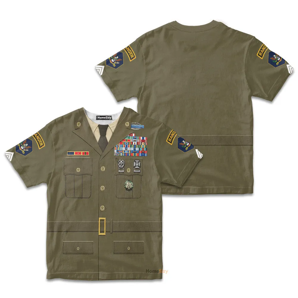 3D US Green Army Custom Cosplay Costume Kid Tshirt QT206337Hg