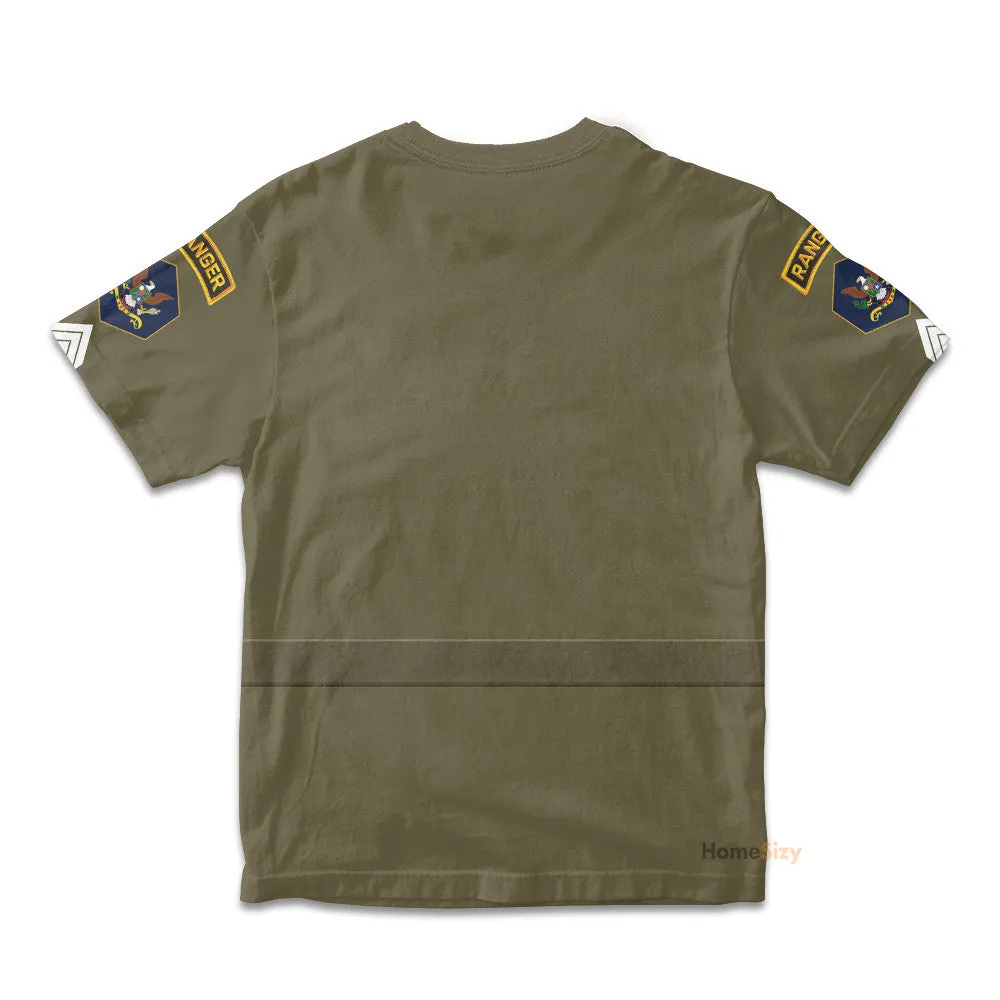 3D US Green Army Custom Cosplay Costume Kid Tshirt QT206337Hg