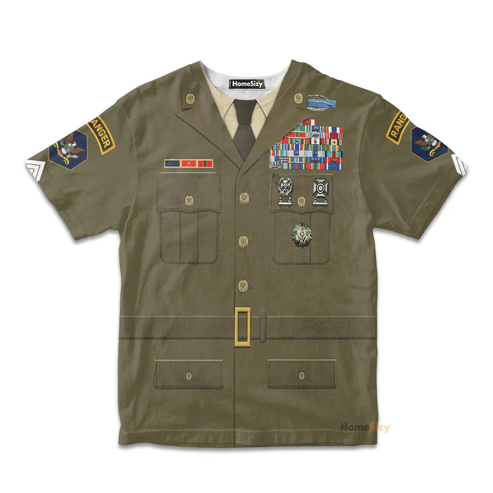 3D US Green Army Custom Cosplay Costume Kid Tshirt QT206337Hg