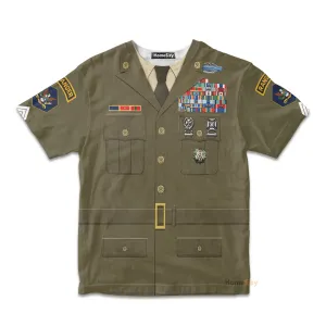 3D US Green Army Custom Cosplay Costume Kid Tshirt QT206337Hg
