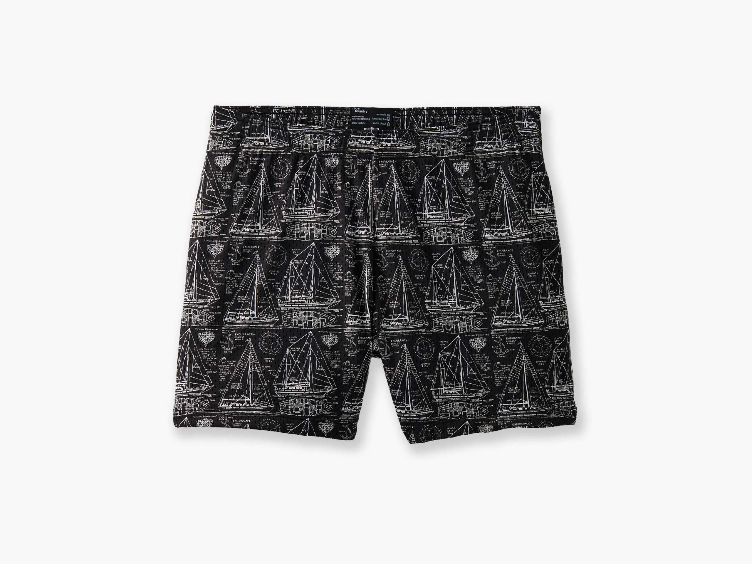 4" Pocket Lounge Short ~ Schooner