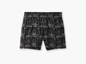 4" Pocket Lounge Short ~ Schooner