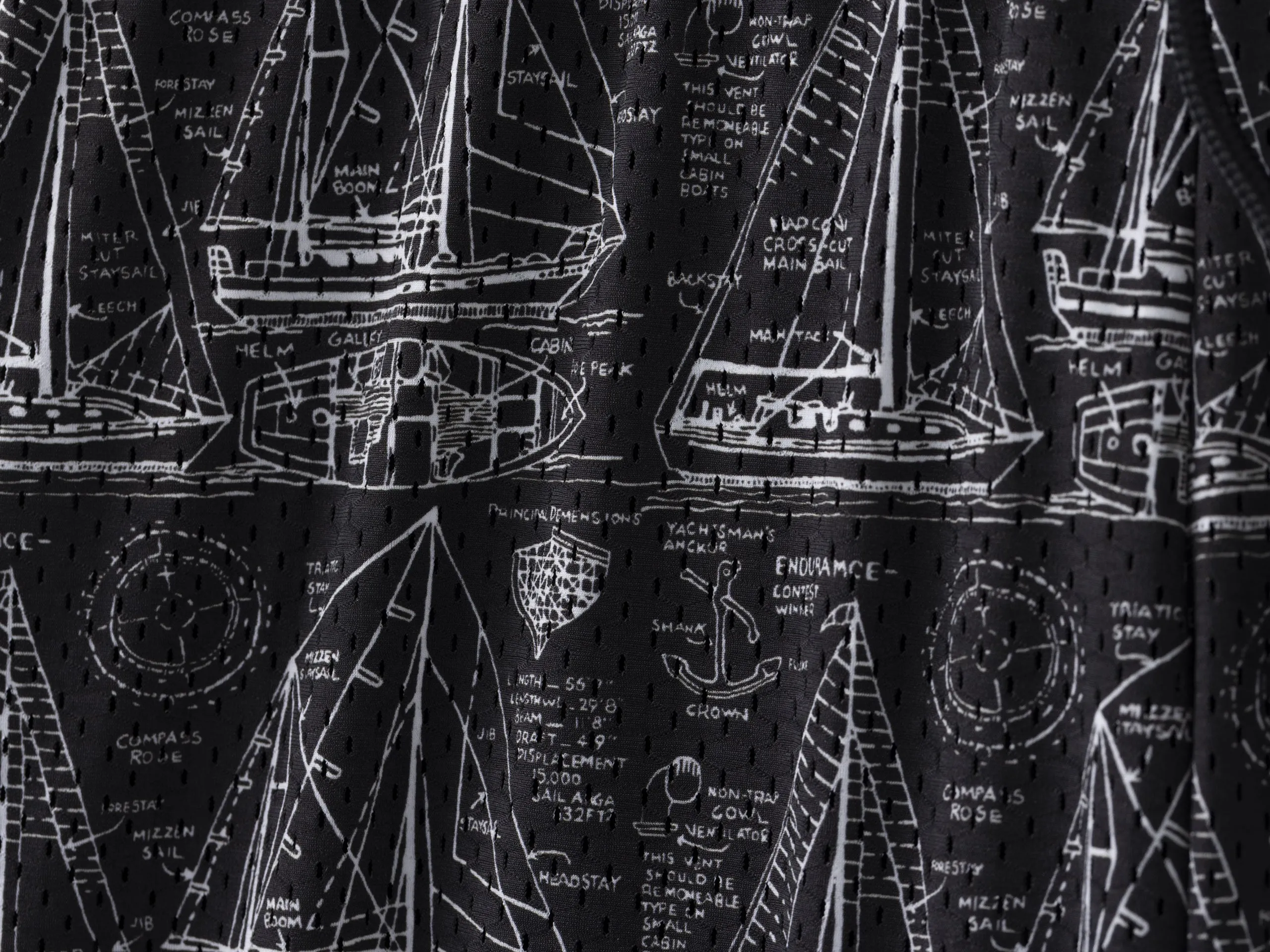 4" Pocket Lounge Short ~ Schooner