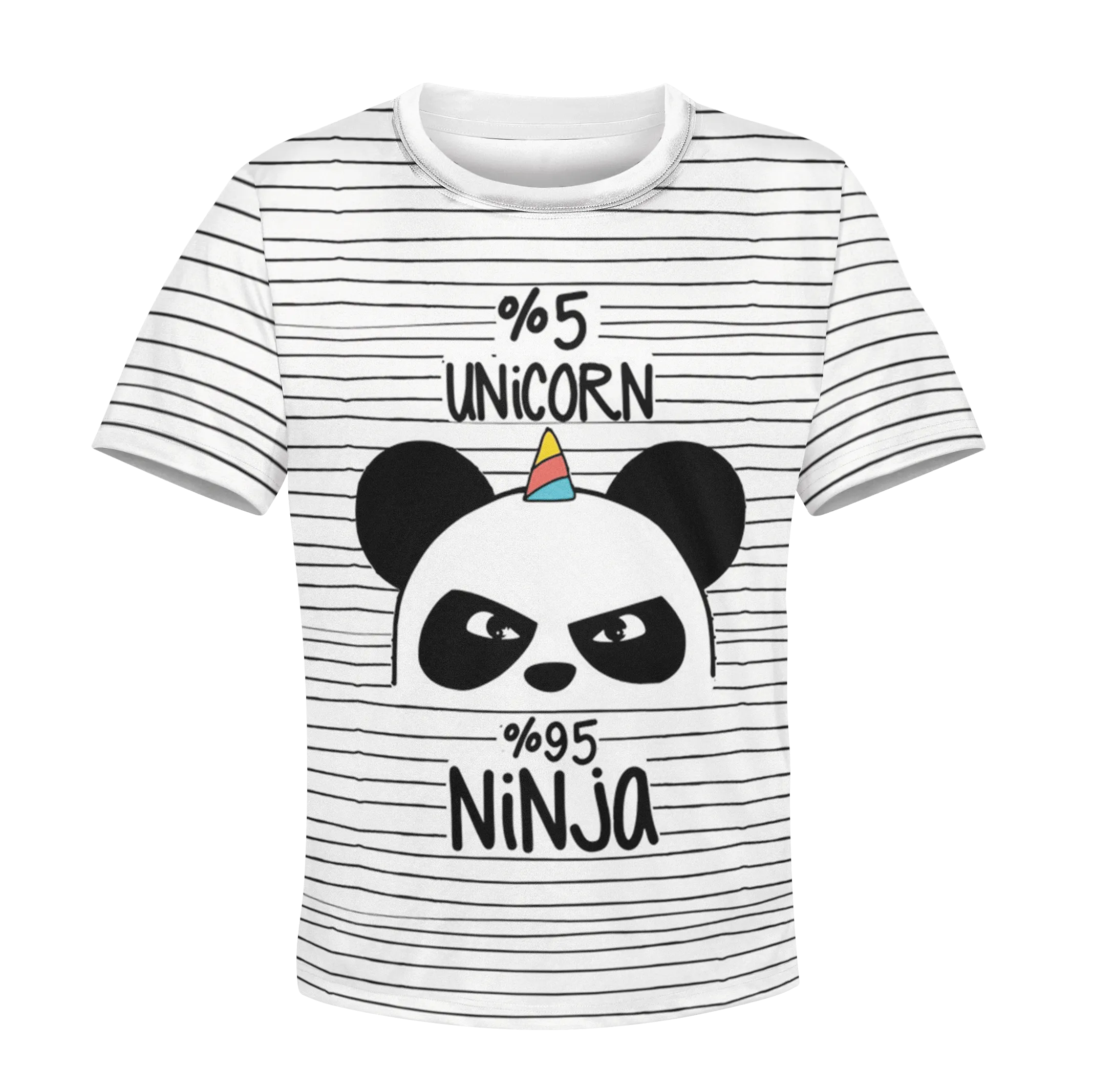 5% Unicorn 95% Ninja Custom Cosplay Kid Hoodie