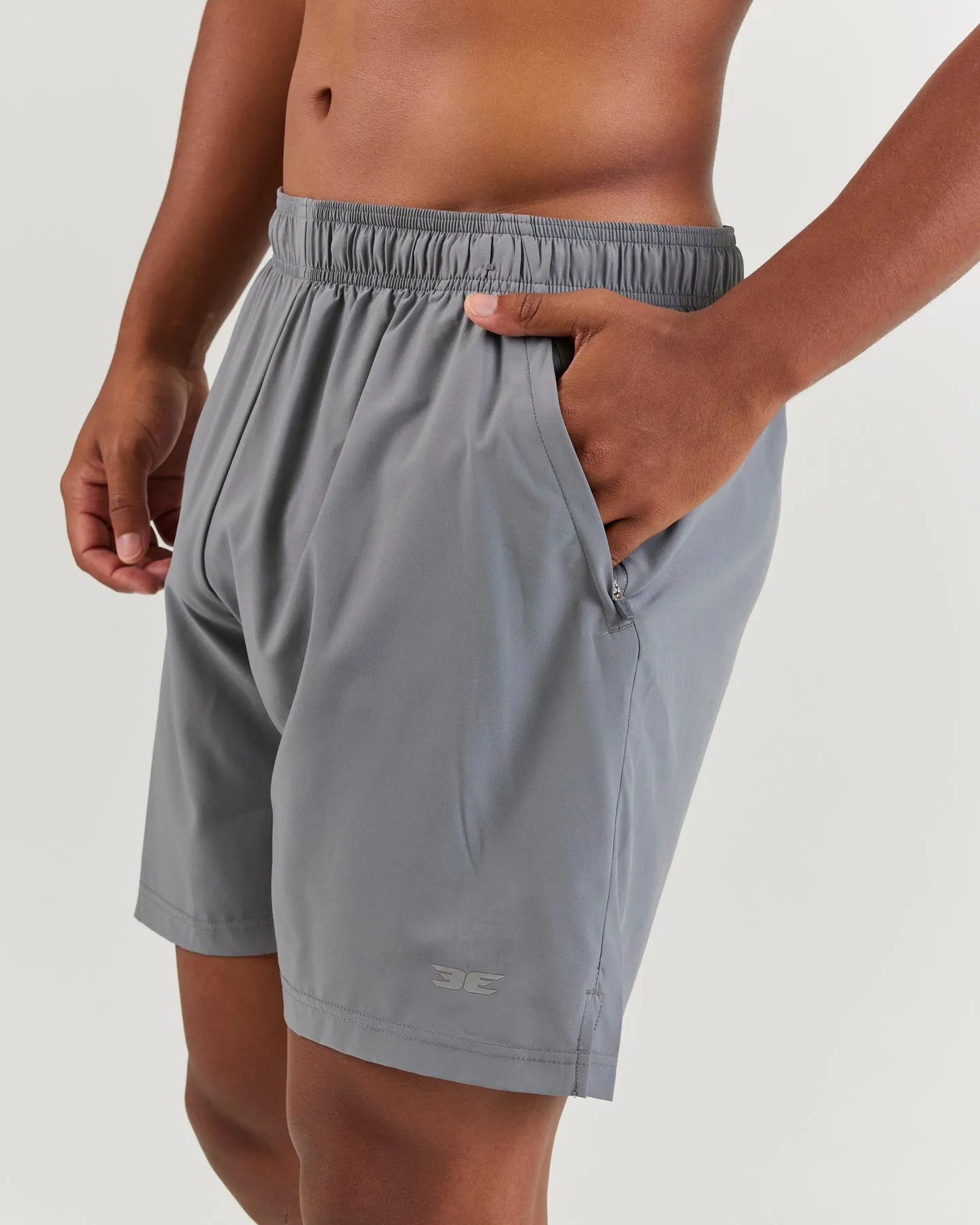 7" Elite Aero Shorts - Grey