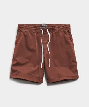7" Weekend Stretch Short in Rust