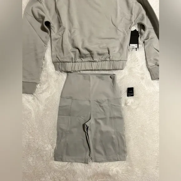 90 Degree By Reflex Biker Shorts Set