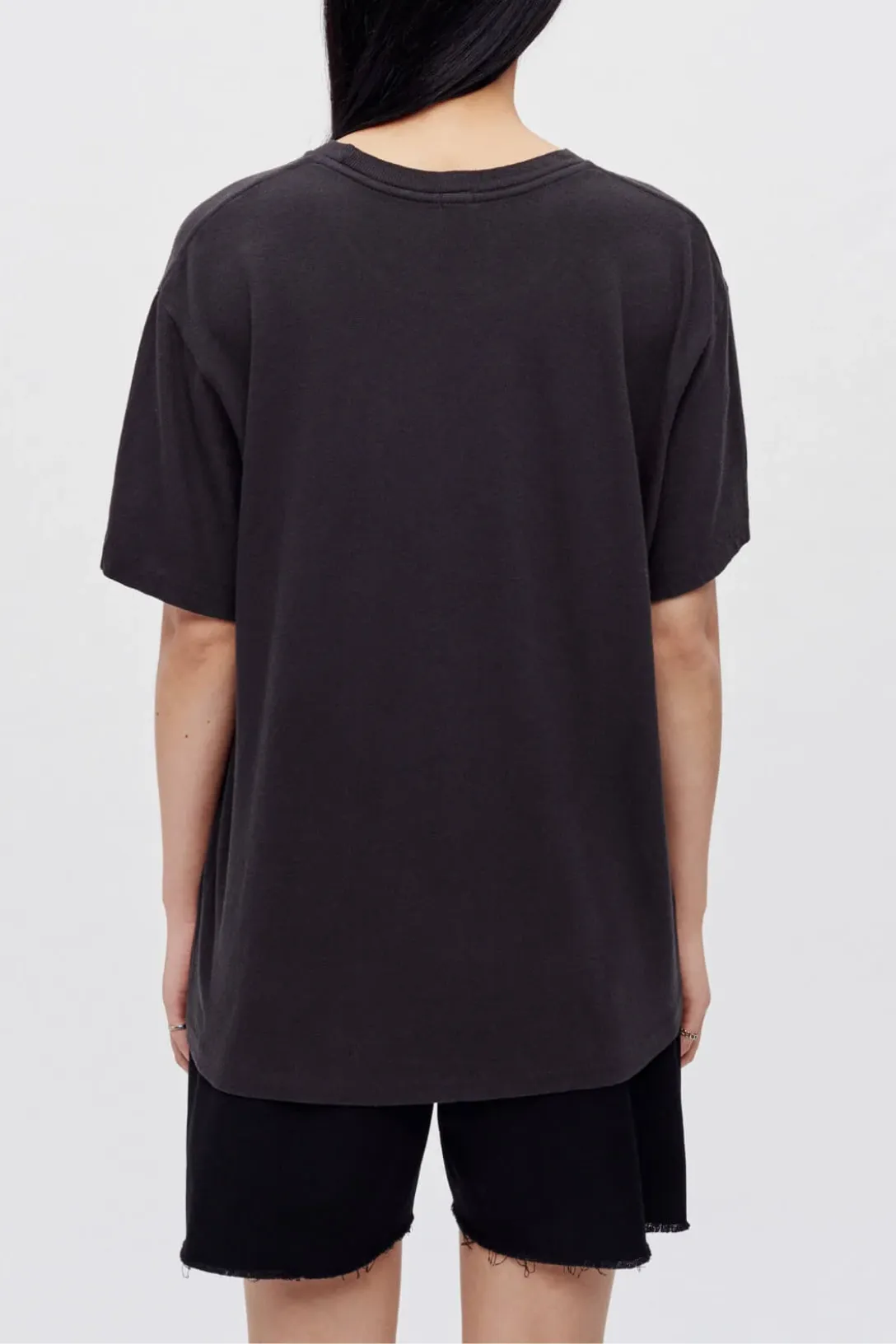 90s Easy Tee Dancefloor Calling | Washed Black