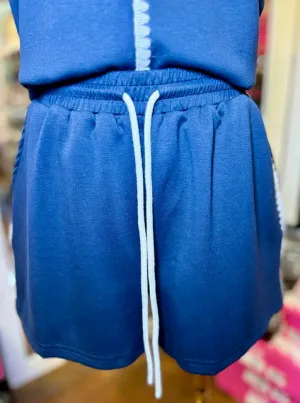Aapparella Rick Rack Trim Short