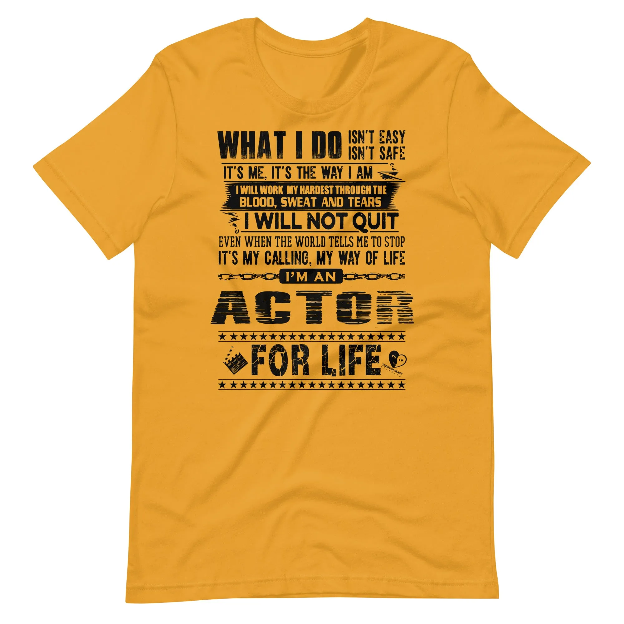 Actor For Life - Short-Sleeve Staple Unisex T-Shirt