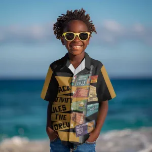 African Creativity Kid Hawaiian Shirt Black Creativity Rules The World DT03