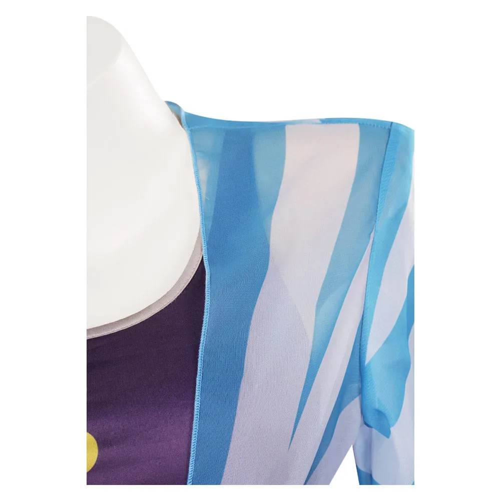 Ahsoka Tano Ahsoka Tano Cosplay Costume Jumpsuit Shorts Cloak Outfits Halloween Carnival Party Suit