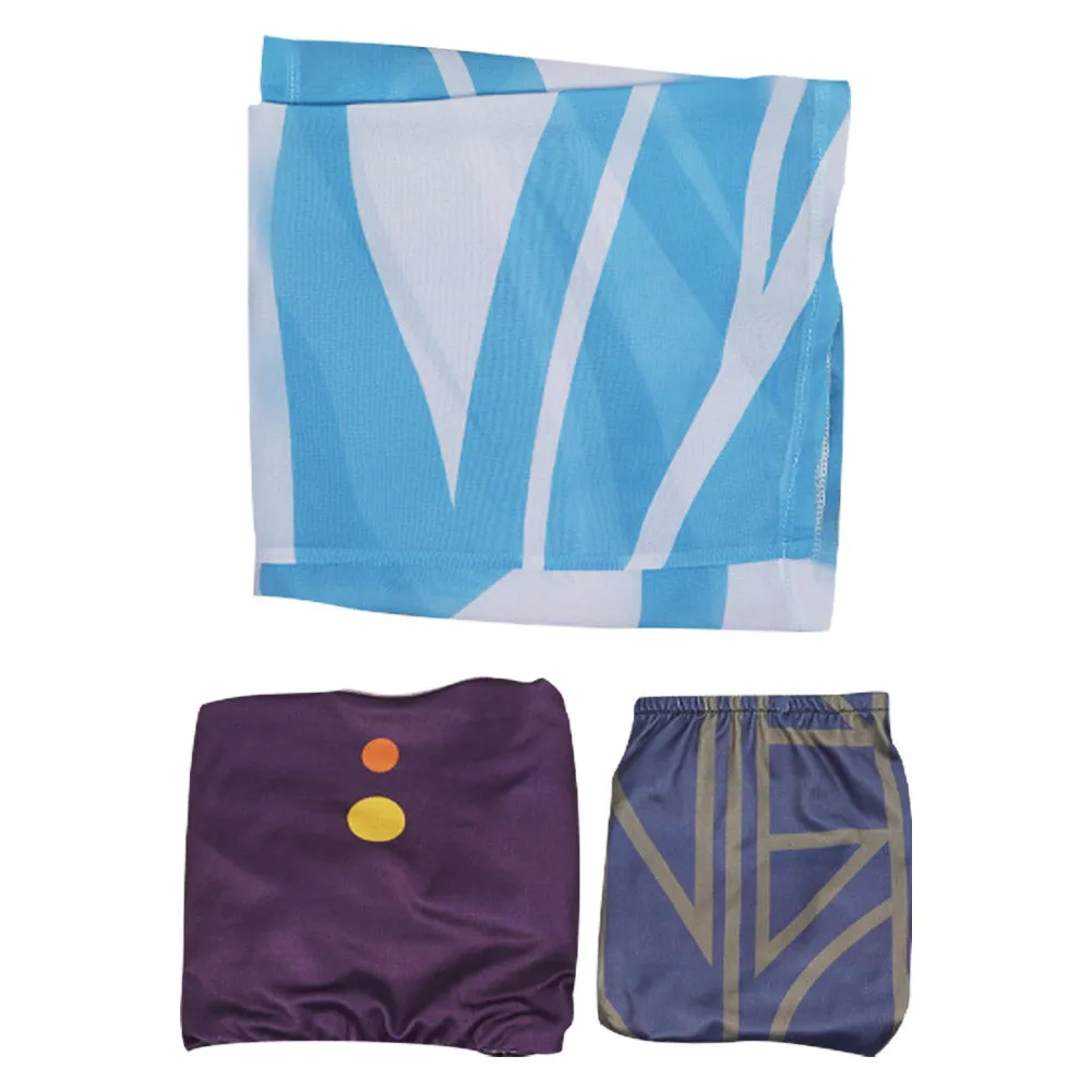 Ahsoka Tano Ahsoka Tano Cosplay Costume Jumpsuit Shorts Cloak Outfits Halloween Carnival Party Suit