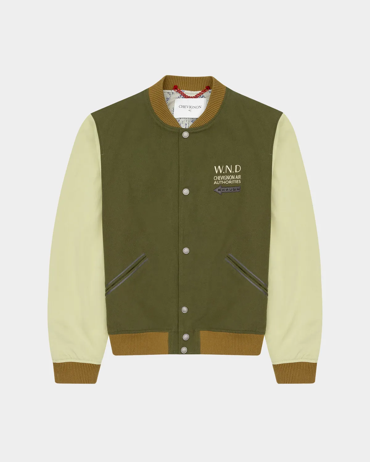 AIR WEAR AVIATOR BOMBER JACKET IN GREEN