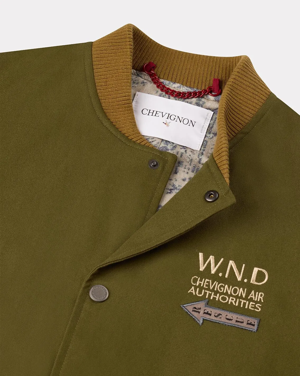 AIR WEAR AVIATOR BOMBER JACKET IN GREEN