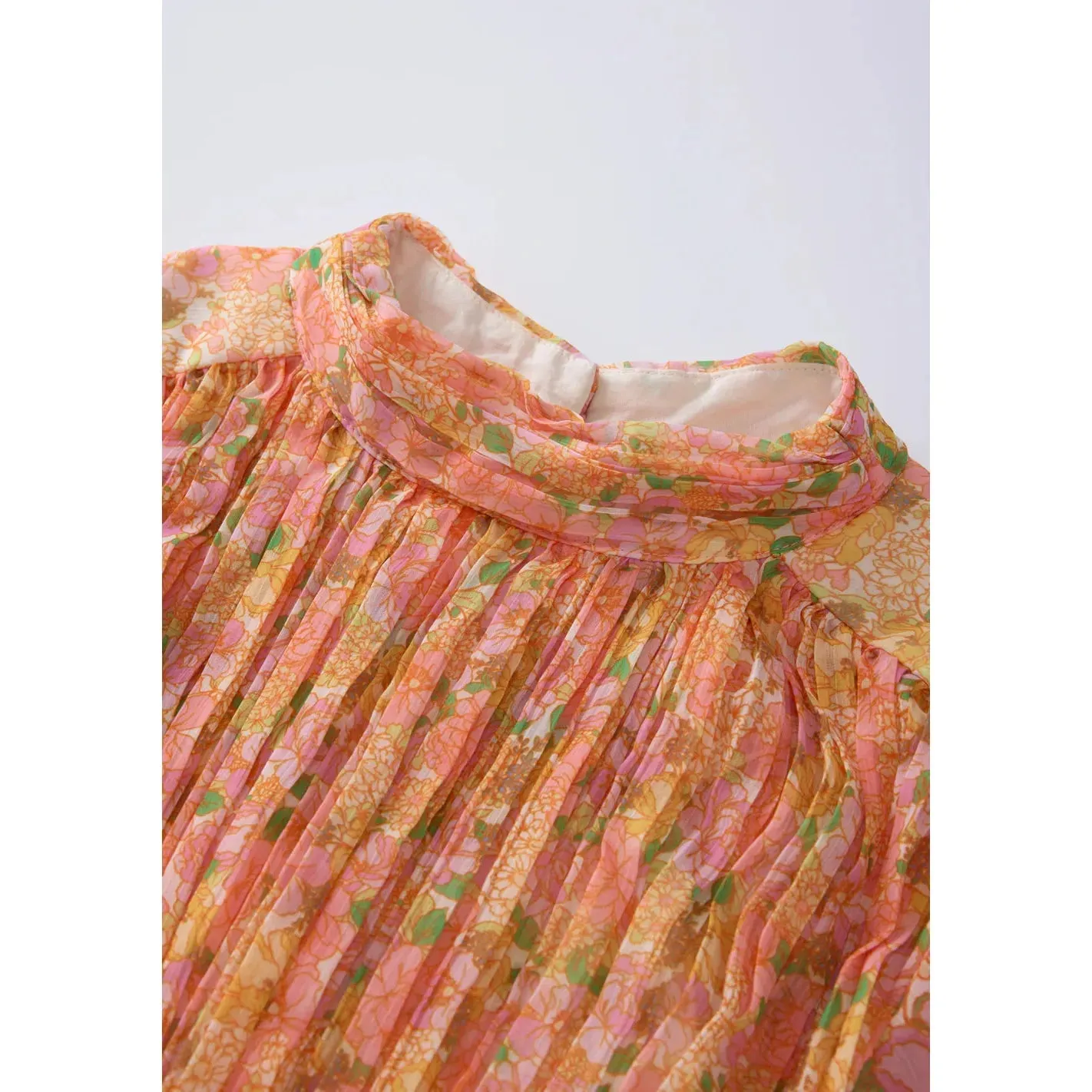 Alexa Floral Frill Dress