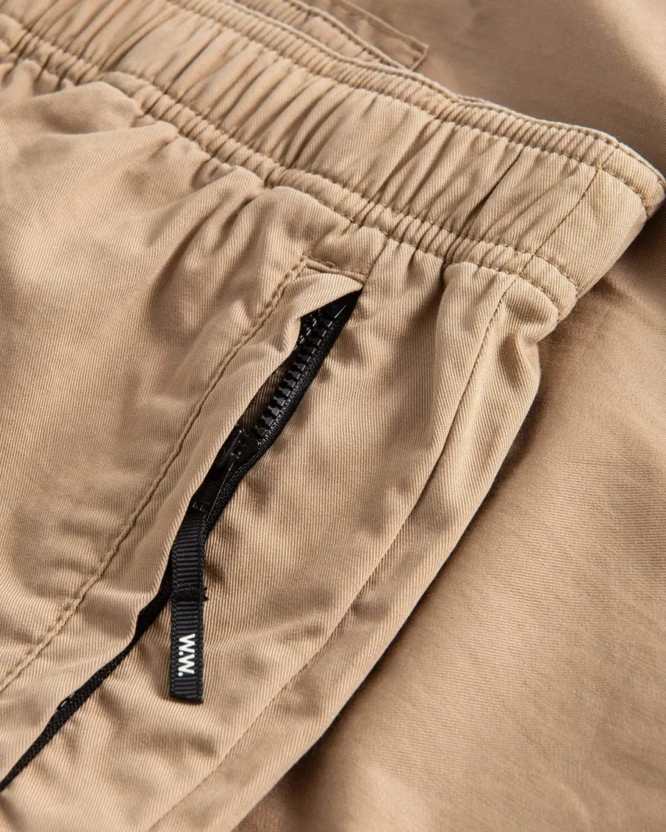 Alfred twill shorts -  Khaki