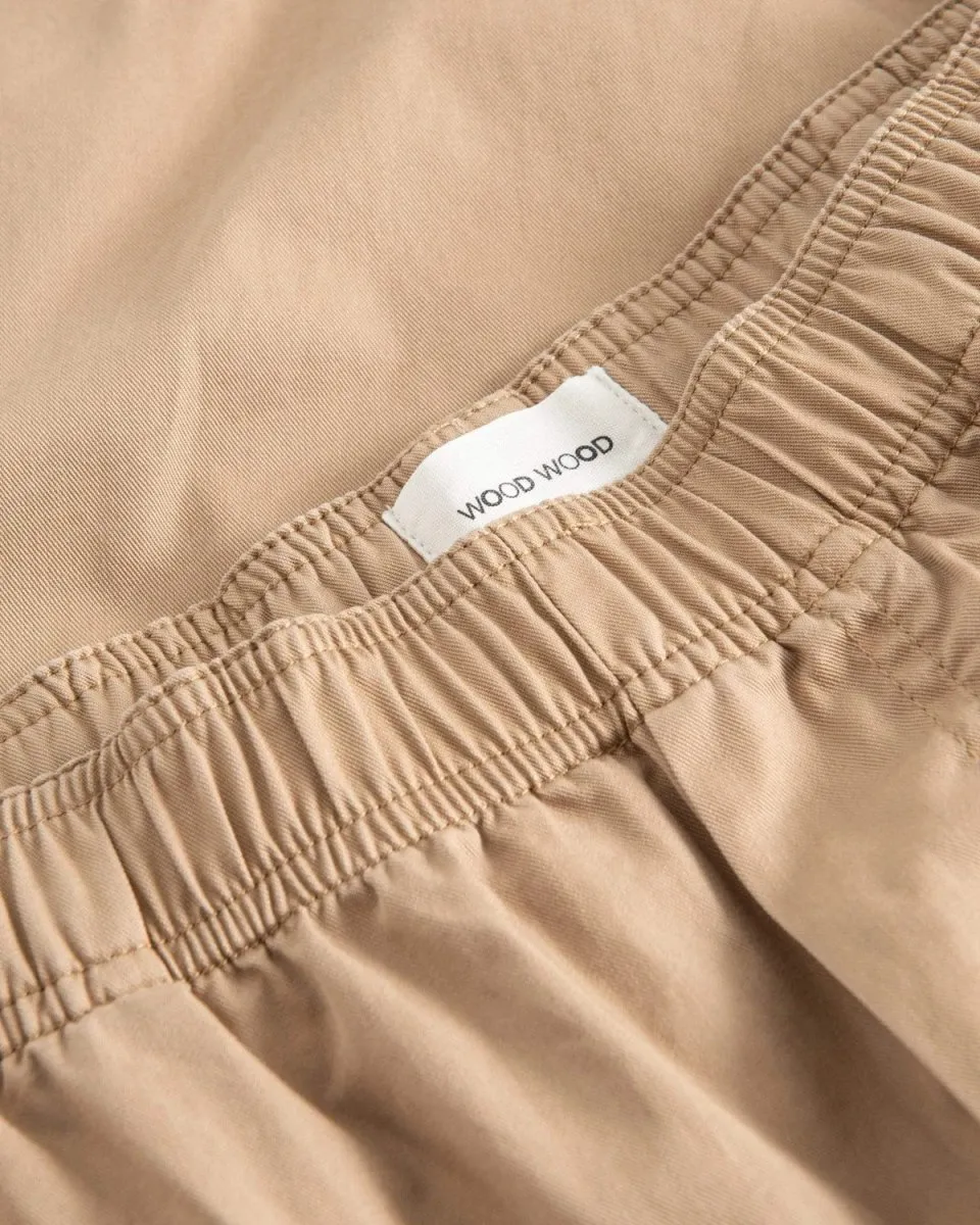 Alfred twill shorts -  Khaki