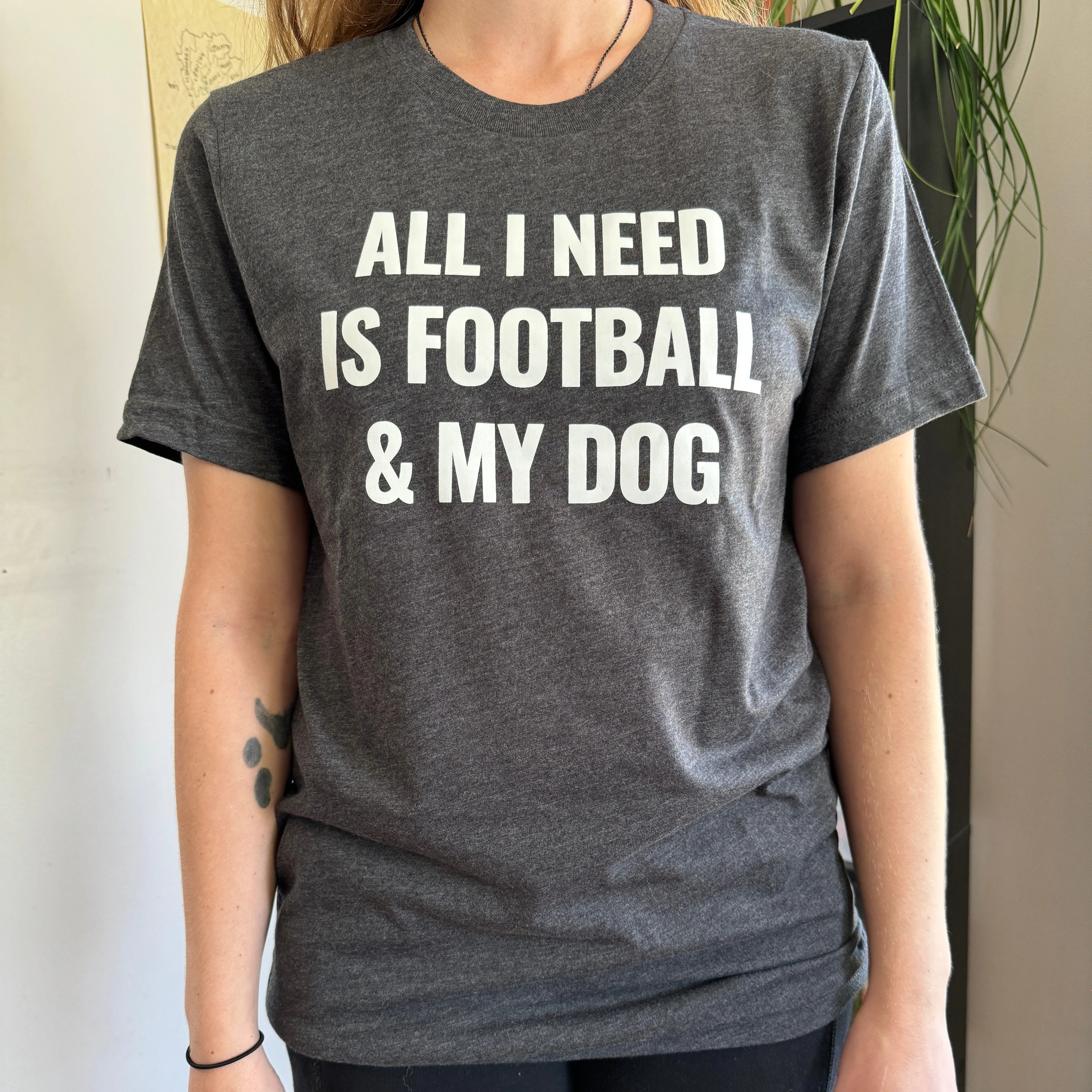 All I Need is Football and My Dog T-Shirt