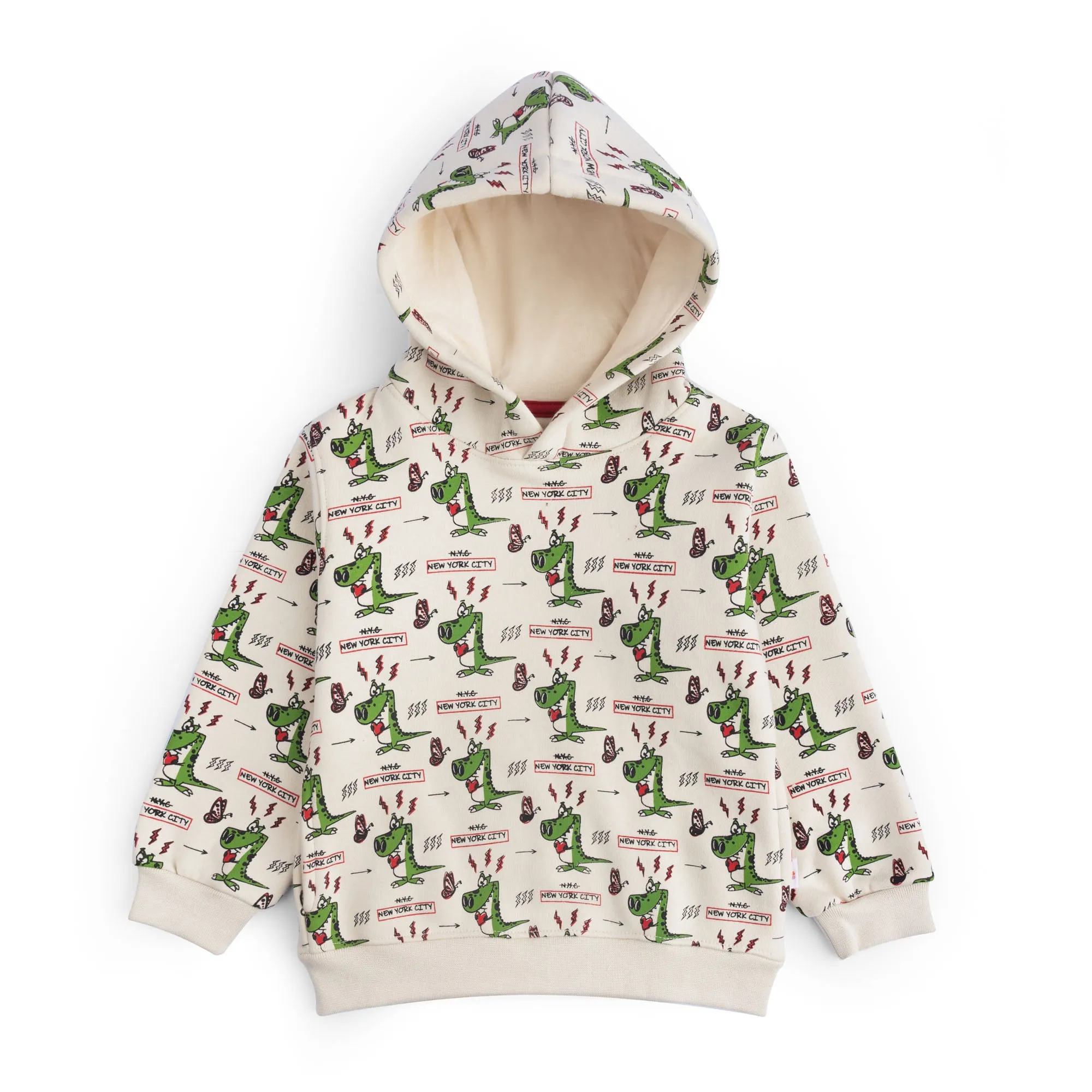 Alligator Printed Pullover