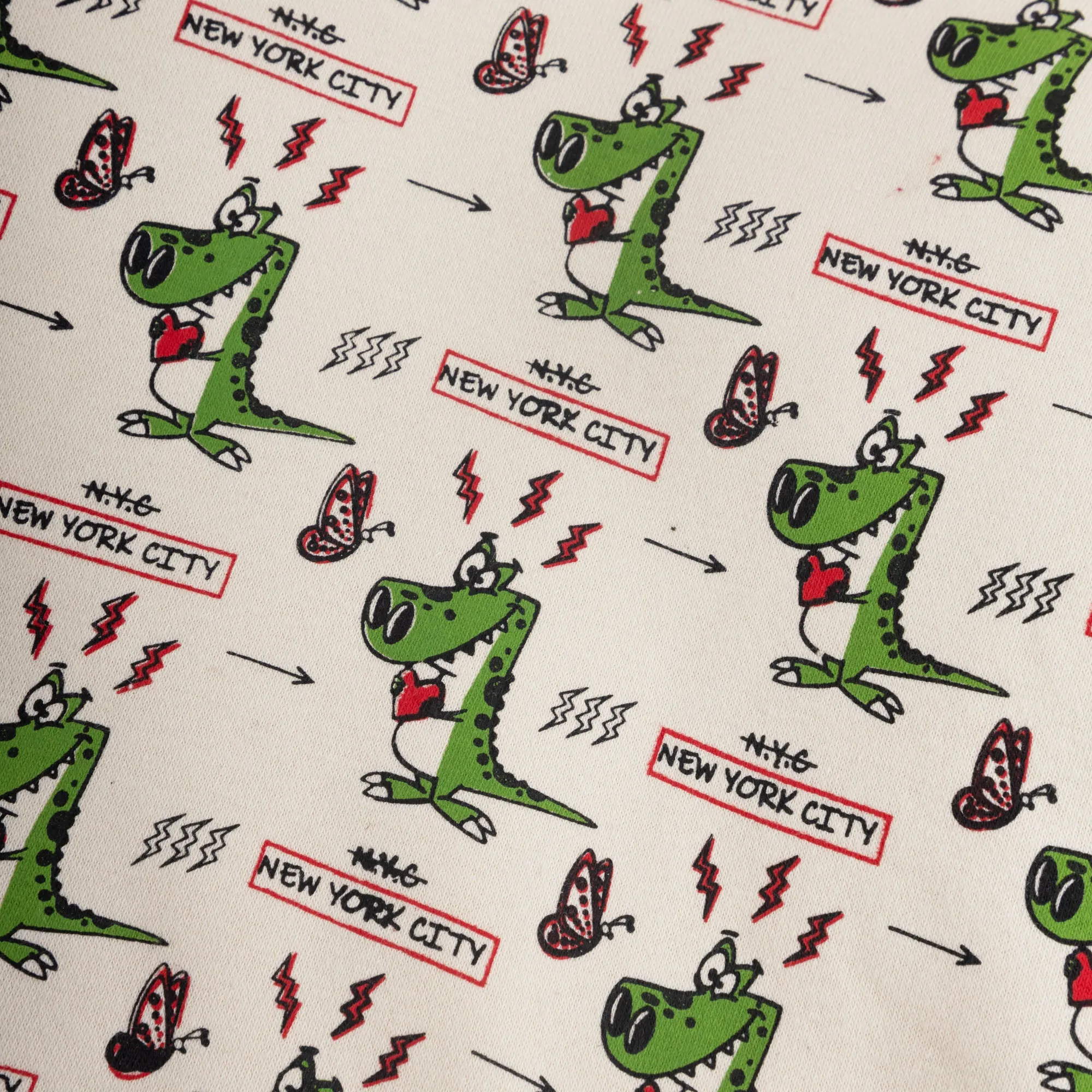 Alligator Printed Pullover