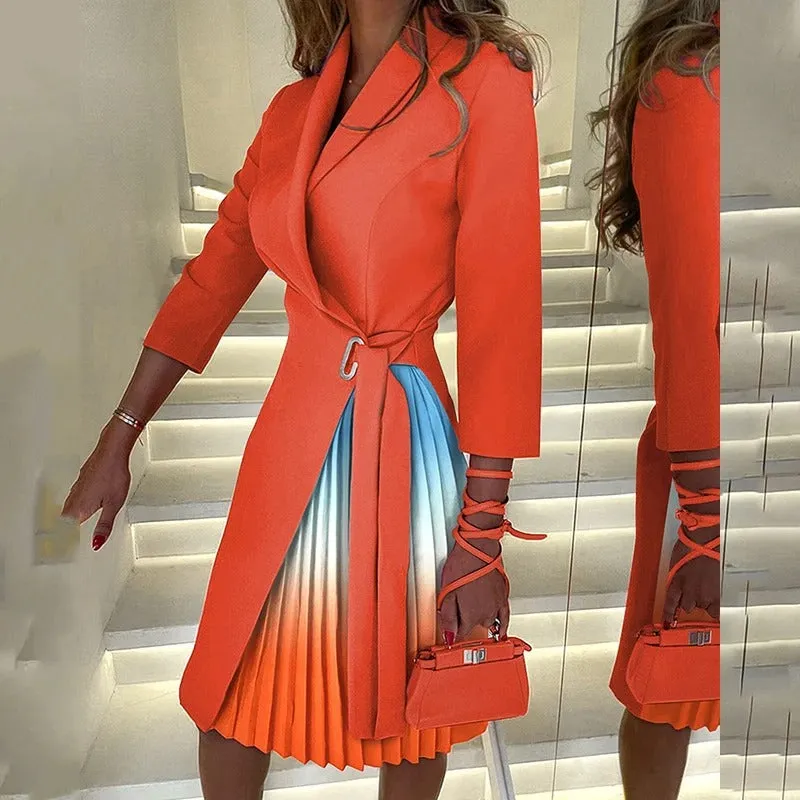 Alma - Elegant pleated dress