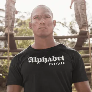 Alphabet Military Ranks T-shirts