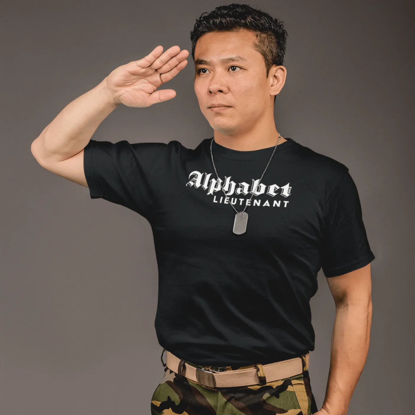 Alphabet Military Ranks T-shirts