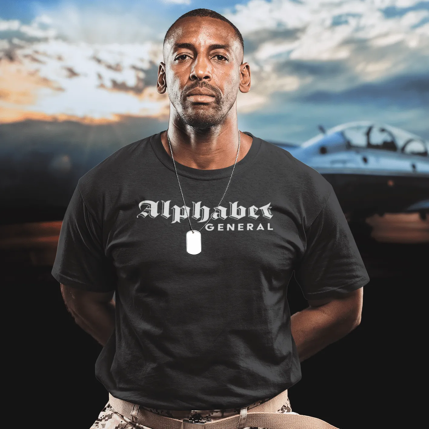 Alphabet Military Ranks T-shirts