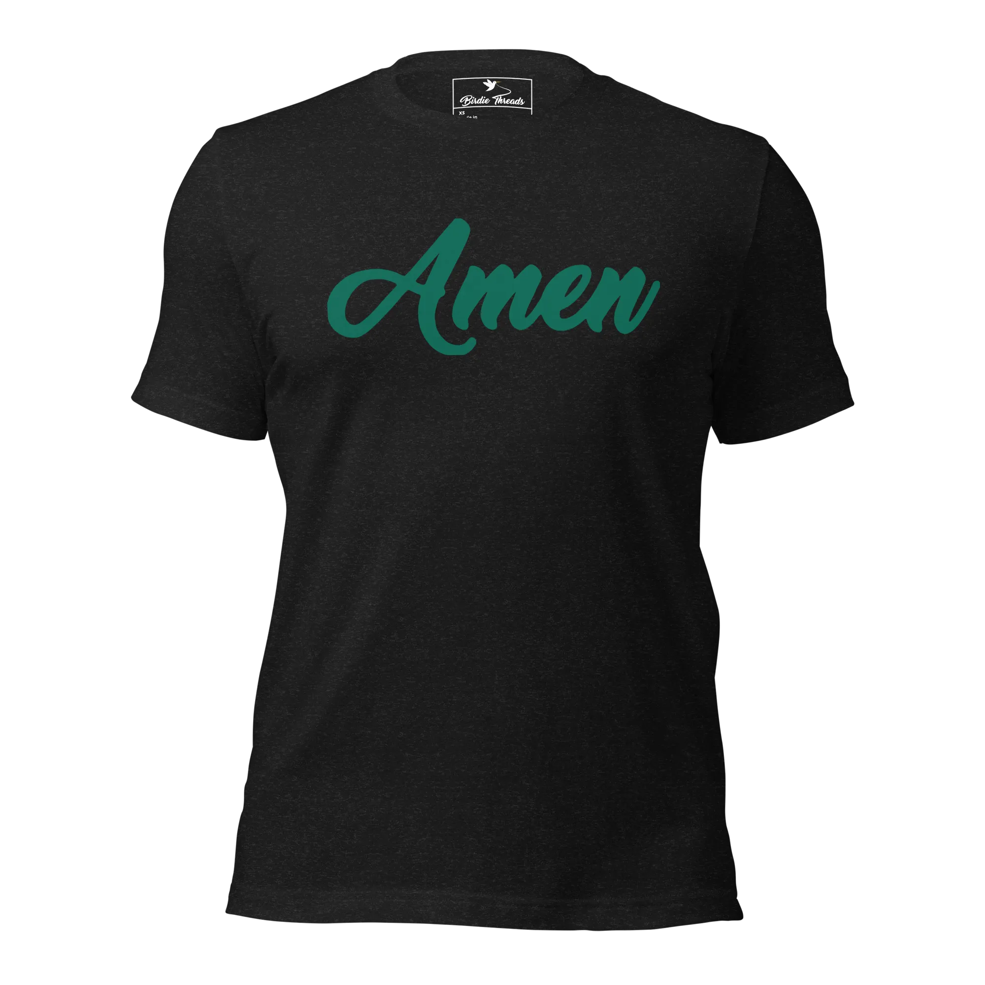 Amen Shirt - Green Lettering