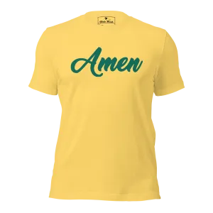 Amen Shirt - Green Lettering