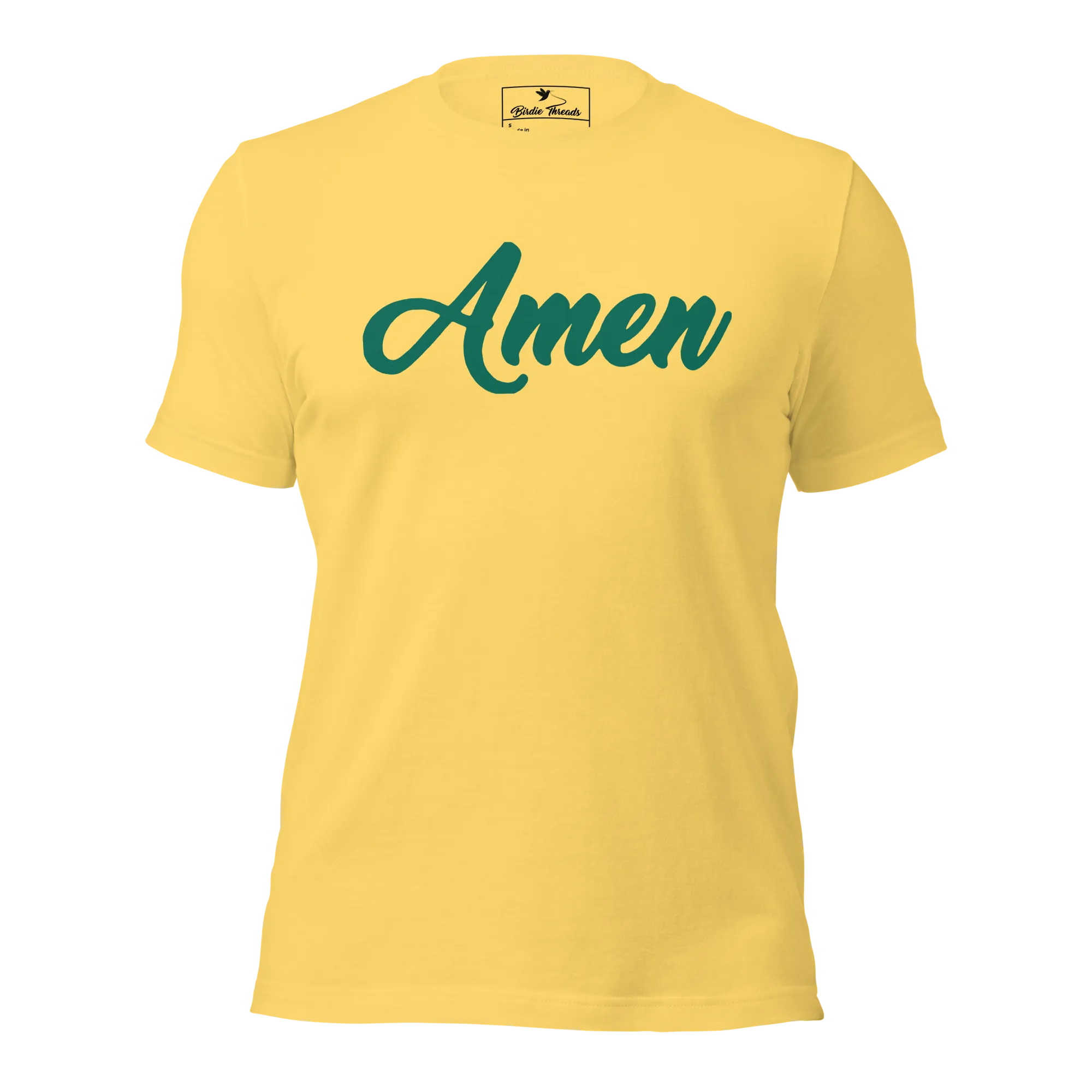 Amen Shirt - Green Lettering
