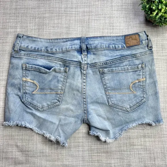 American Eagle midi shorts bundle, raw hem and distressing
