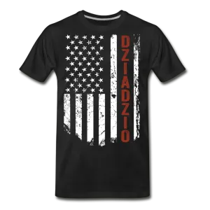 American Flag Dziadzio Men's Premium T-Shirt