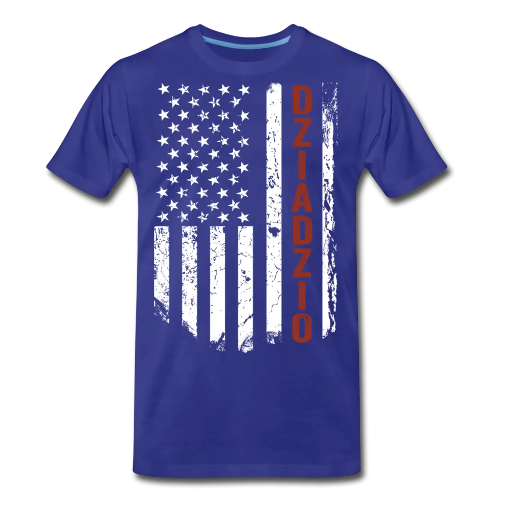 American Flag Dziadzio Men's Premium T-Shirt